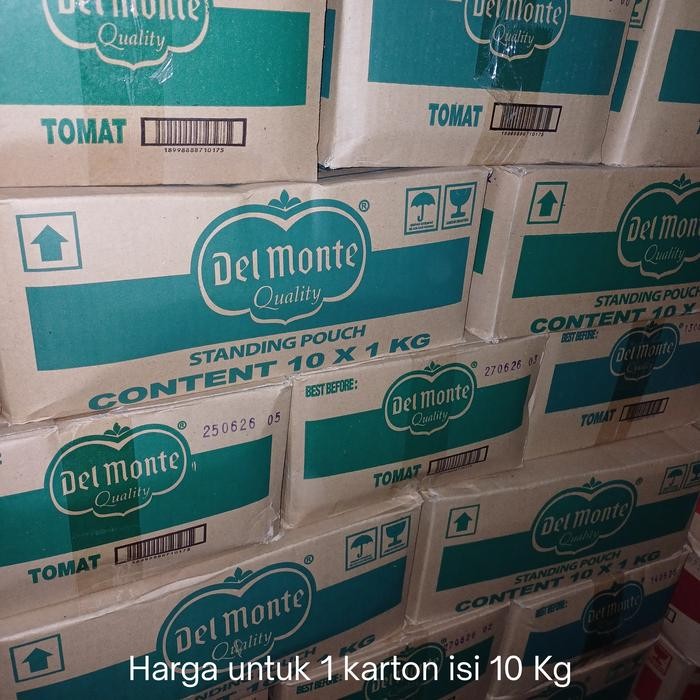 

Ready Saos Tomat Del Monte 1 Kg Kartonan