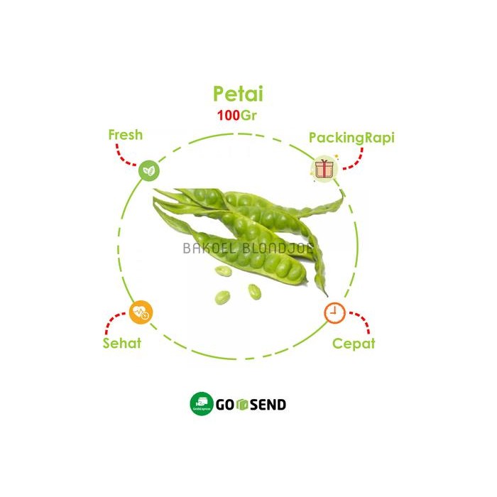 

PETE KUPAS SUPER PETAI SAYUR SAYURAN SEGAR 100 GRAM *