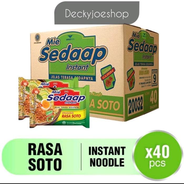 

Best Seller Mie Sedaap Soto 1 Dus Instan Kuah