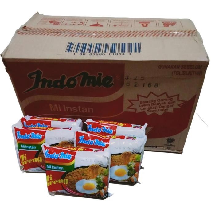 

Kualitas No1 1 Dus Indomie Goreng ( 40 Pcs ) Queensnack 99 Noodles Instan