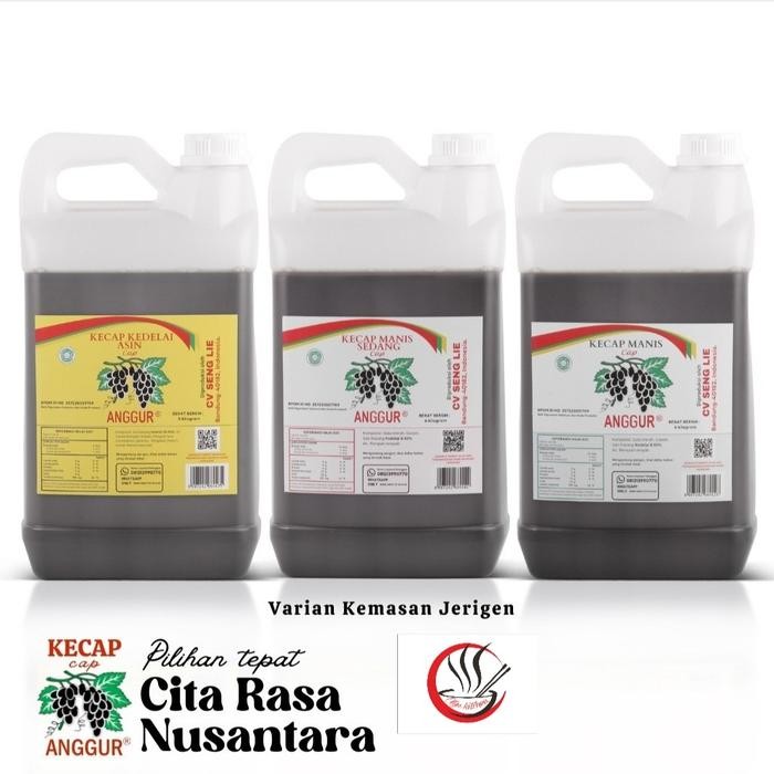 

TodayFre3sH- KECAP CAP ANGGUR MANIS 5L BUKAN KECAP BANGO / SATE / NASIONAL / ABC