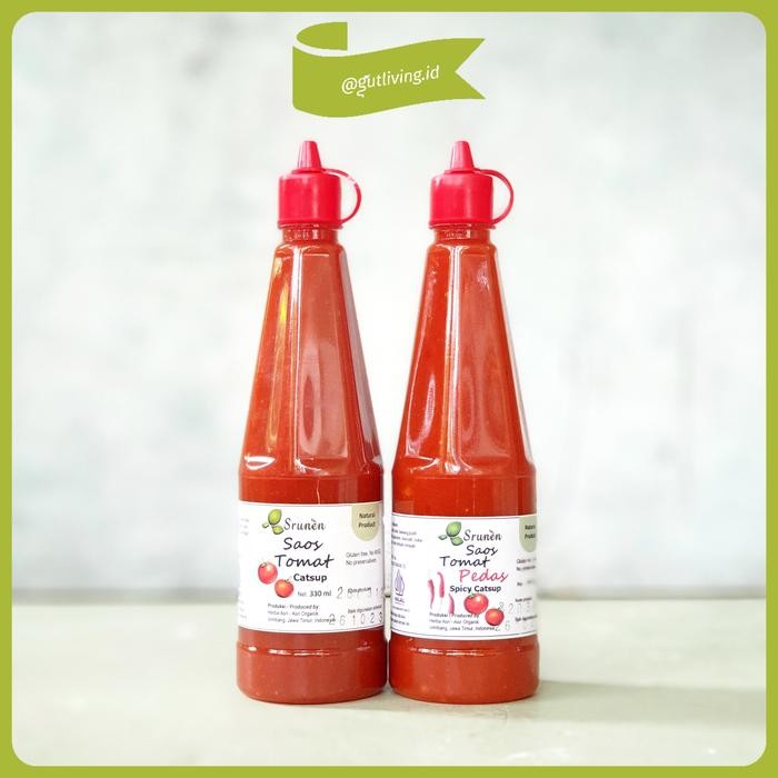 

TodayFre3sH- Saos Tomat Pedas Saus Alami Asri Organik Bebas Gluten 330ml