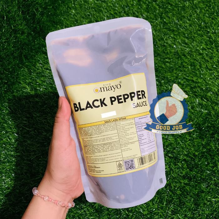 

TodayFre3sH- OMAYO Blackpepper Sauce 500 g Halal - Saus Lada Hitam Blackpepper