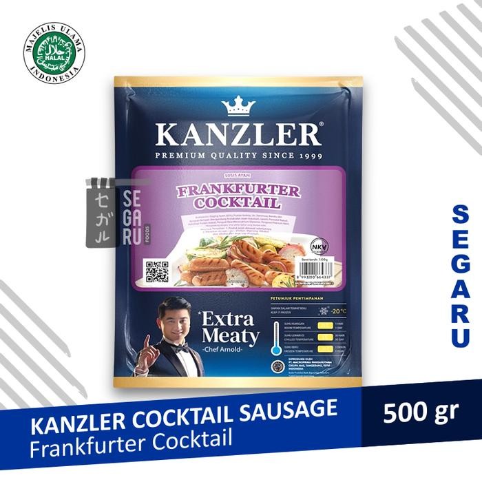 

BeliSkrg,KirimHariini- KANZLER Sosis Beef Cocktail Cheese Cocktail Frankfurter Cocktail 500gr