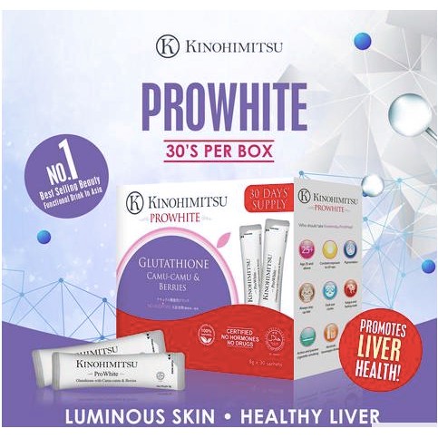 Kinohimitsu Prowhite Glutathione - Whitening Supplement
