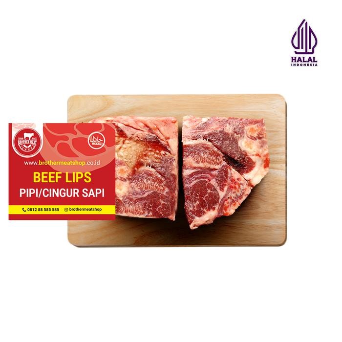 

BeliSkrg,KirimHariini- Beef Lips / Daging Pipi Sapi 500gr Halal, Brothermeatshop