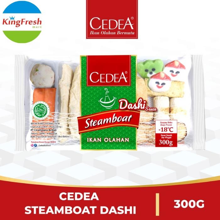 

BeliSkrg,KirimHariini- CEDEA STEAMBOAT 300GRAM