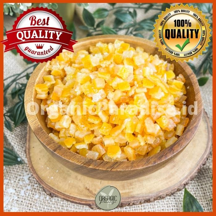 

PastikanDikirimLgsg- Aptunion Orange Peel 250 gr / Manisan Kulit Jeruk Import Premium