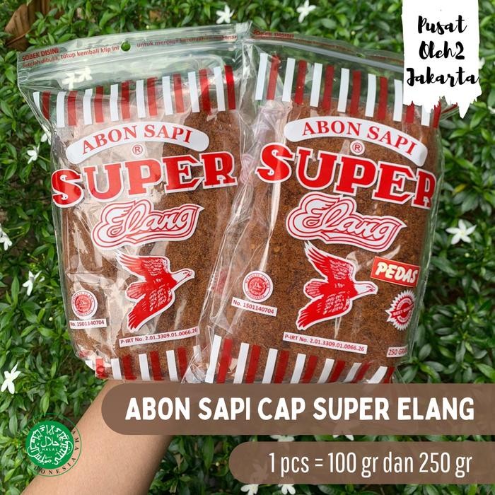 

PastikanDikirimLgsg- ABON DAGING SAPI ASLI SUPER CAP ELANG 250 gram MURAH HALAL [PROMO]