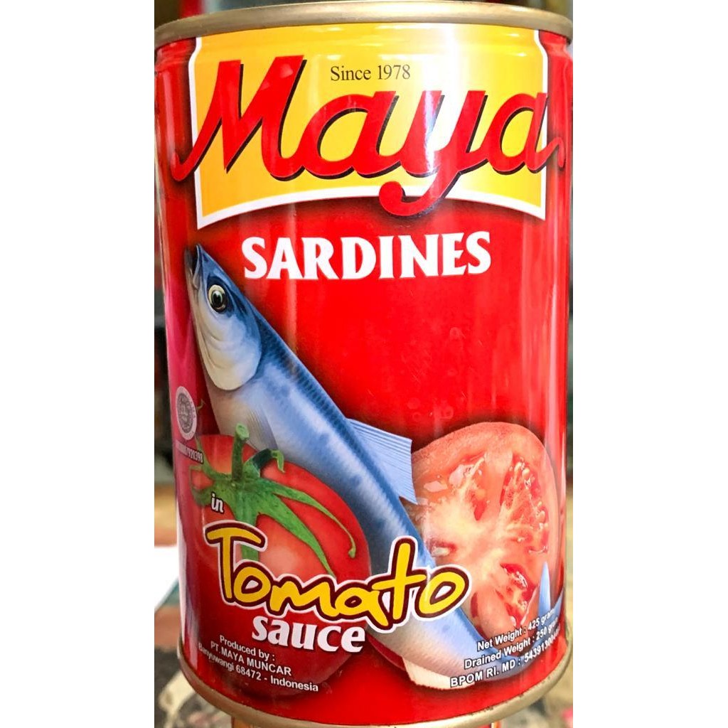 

PastikanDikirimLgsg- Sarden Sardines MAYA 425 gr