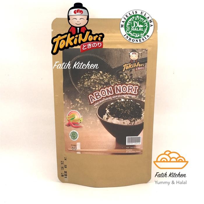 

PastikanDikirimLgsg- Tokinori Abon Nori 60 gr rasa Original / Spicy Halal MUI -Abon Seaweed
