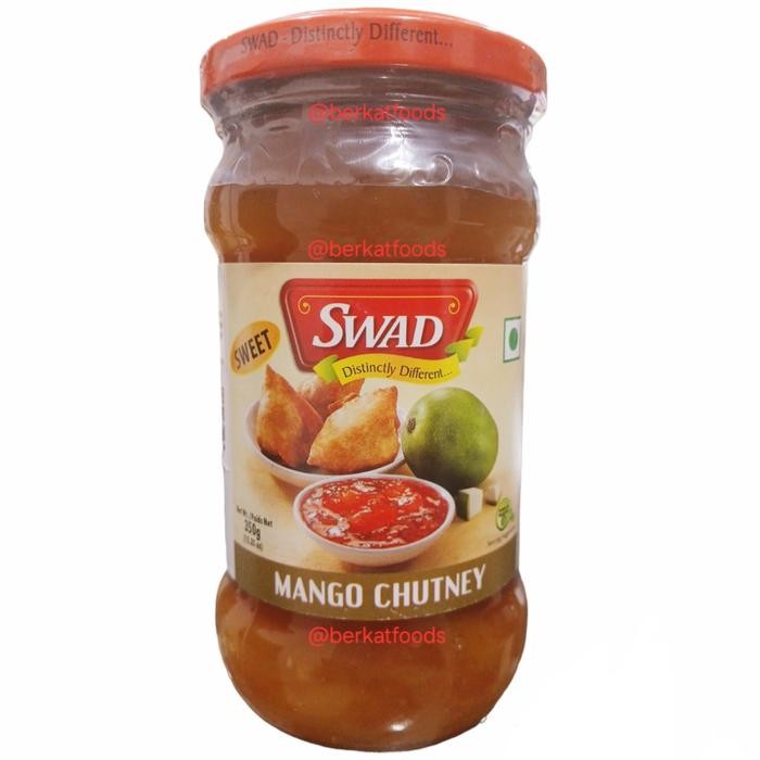 

PastikanDikirimLgsg- Sweet Mango Chutney Swad / Saus Mangga Manis India / Mangoes Chatney