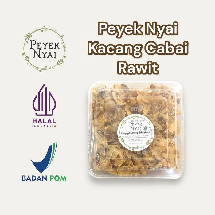 

PastikanDikirimLgsg- Peyek Nyai Rempeyek Kacang Cabai Rawit (Large)
