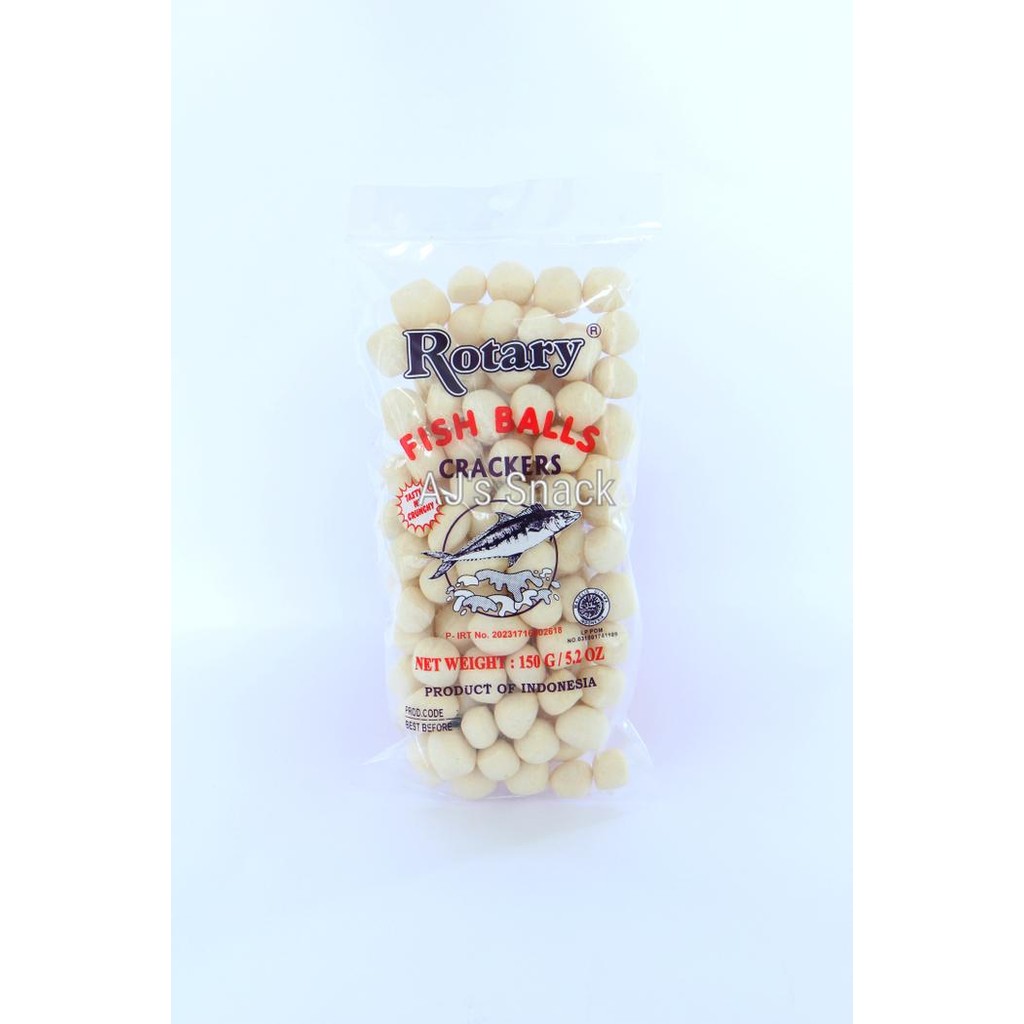 

PastikanDikirimLgsg- KERUPUK FISH BALLS (GETAS) 150GR / FREE PACKING BUBBLE WRAP / ROTARY
