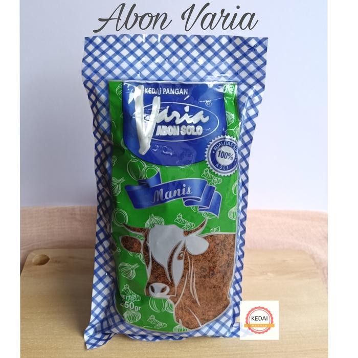 

PastikanDikirimLgsg- Abon Sapi Asli VARIA 250 g. Oleh -oleh Khas Solo