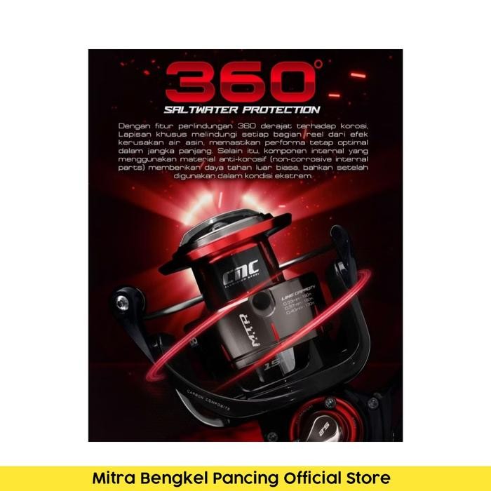 Reel Daido Hydra Pro 1000Hs - 5000Ps Salt Water Reel Pancing Original