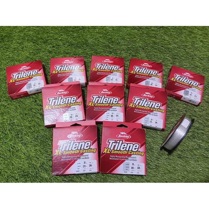 Berkley Trilene Xl Smooth Casting Senar Pancing Warna Clear 250- 330 Yard Made In Usa