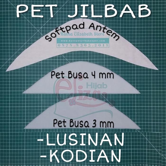Imanzia- Pet Jilbab Busa Super Inoac Tebal 4 Mm Kodian