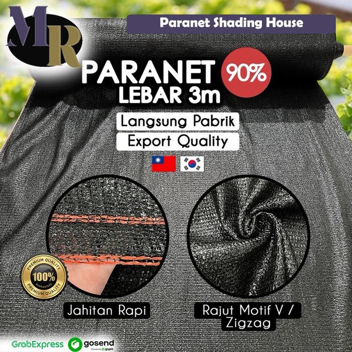 KirimLgsgGan- Paranet 95 Persen / Paranet 90 Grade A / Jaring Tanaman Paranet 90% Anti Panas /