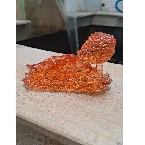 Rupang Buddha Tidur Patung Buddha Siddhartha Gotama Pajangan Mobil Hiasan Dashboard