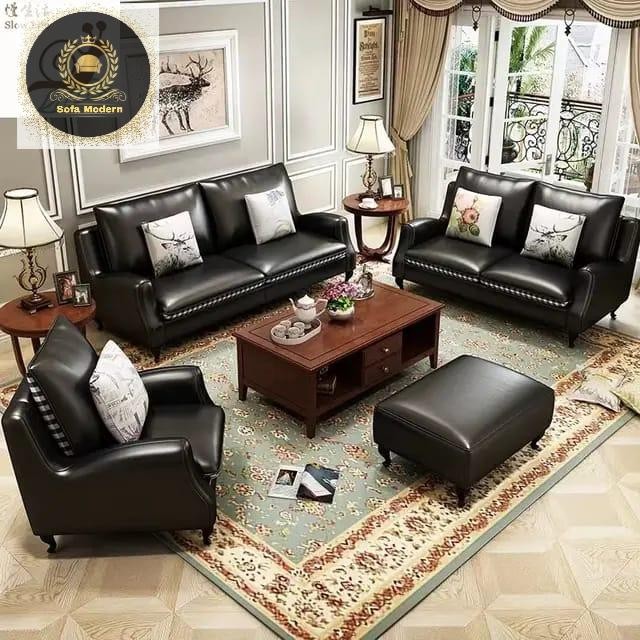 Terlaris Sofa Set 221 Minimalis Ruang Tamu Gaya Eropa Super Elegant