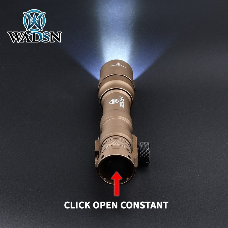 WADSN Tactical M600 M600DF Airsoft Scout Light LED 1400 lumens Rifle Scout Hunting Weapon Flashlight