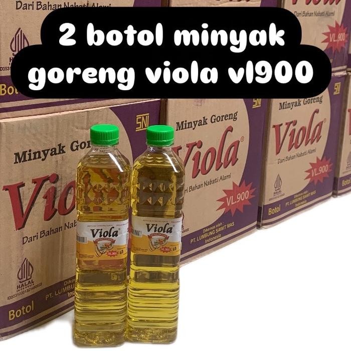 

New (2 botol) Minyak viola kemasan VL900