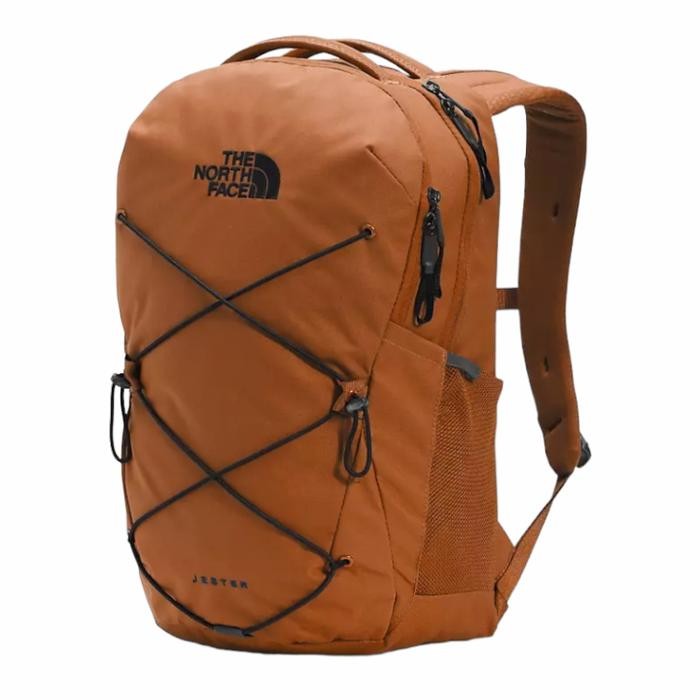 THE NORTH FACE JESTER BACKPACK - LEATHER BROWN