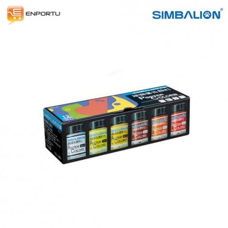 

HOT SALE! SImbalion Poster Color Set 12 Warna - 15 cc