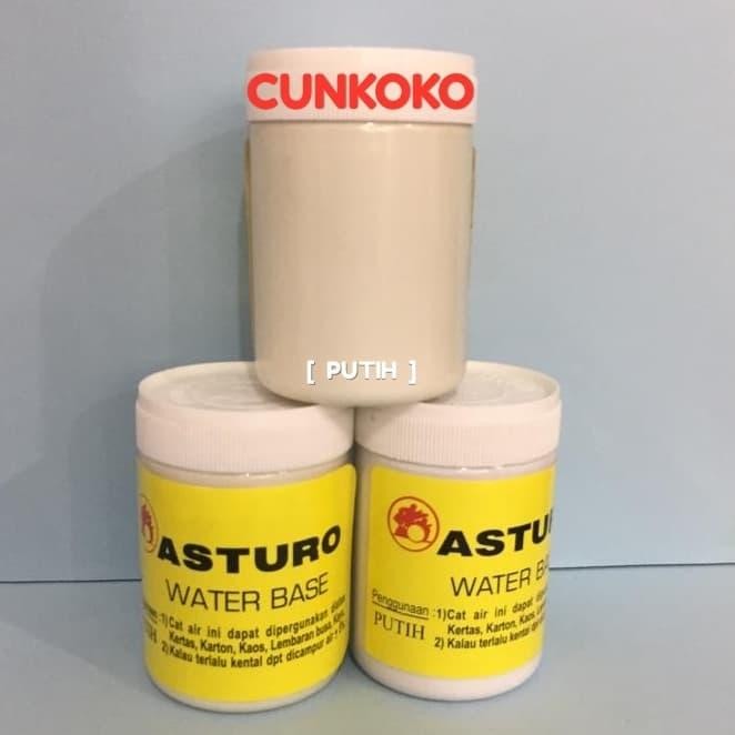 

TERLARIS! CAT ASTURO WATER BASE WARNA PUTIH