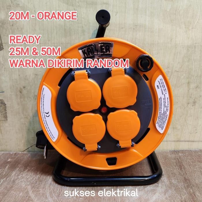 KAISER 20M Kabel Roll Kaiser 20meter Cable Roll Kaiser Kabel gulung 20