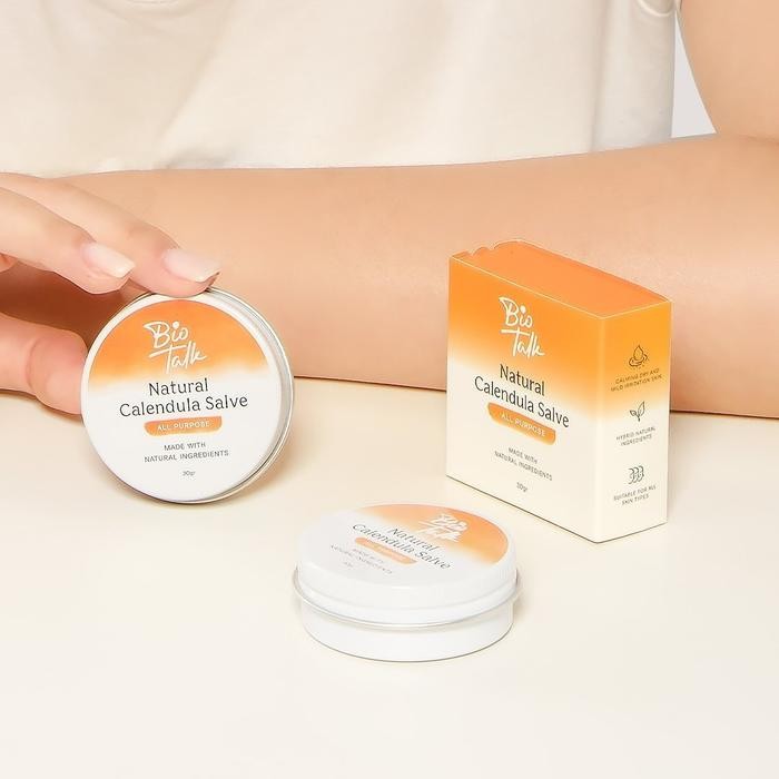 ..... Bio Talk Calendula Healing Salve Untuk Eczema & Kulit Kering Biotalk
