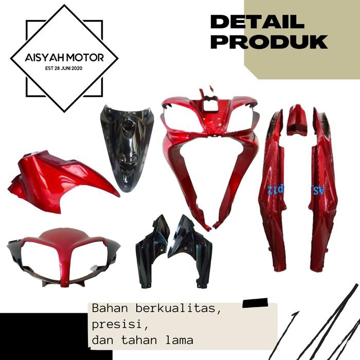 Cover Body Yamaha Jupiter Z Robot Warna Merah