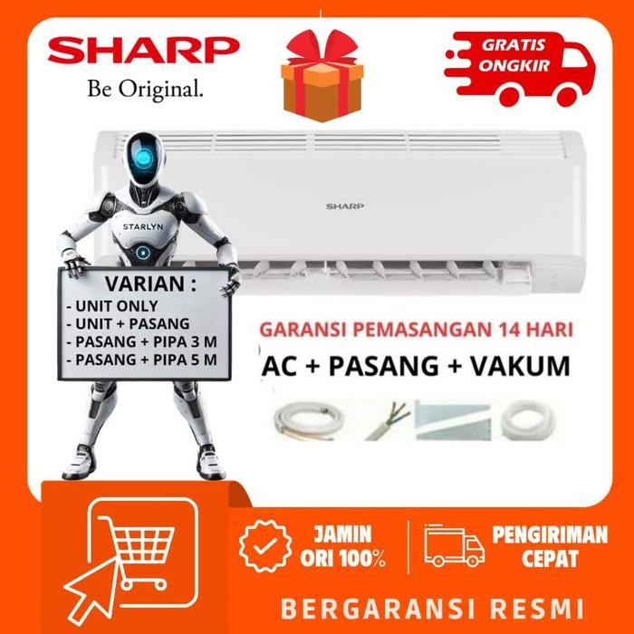 AC SHARP 0.7PK 3/4PK R32 LOW 560 W 7BEY