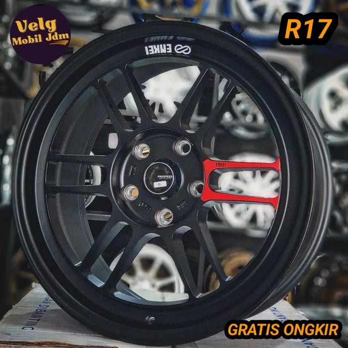 velg mobil r17 lebar 8 et 39 ENKEI RPF1 FLOW FORMING velg racing ring 17 hrv innova venturer rush