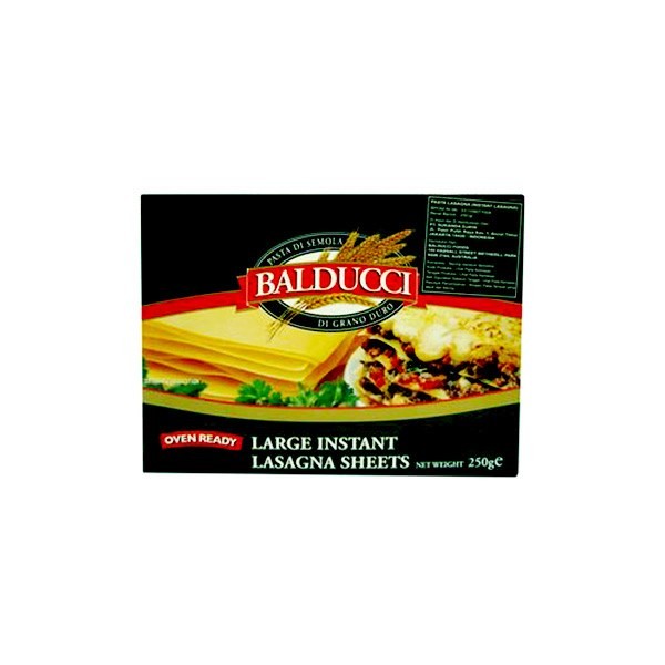 

BALDUCCI LARGE INST LASAGNA SHEETS 250G