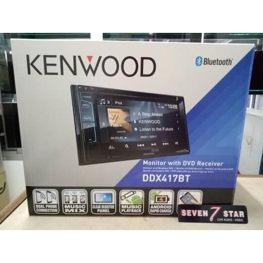 Kenwood ddx 417 bt / double din kenwood ddx417 / head unit ddx 417 bt