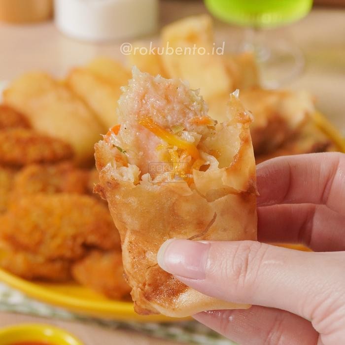 

BARANG TERLARIS Lumpia Udang Premium Roku Bento Freshly Homemade Tinggal Goreng