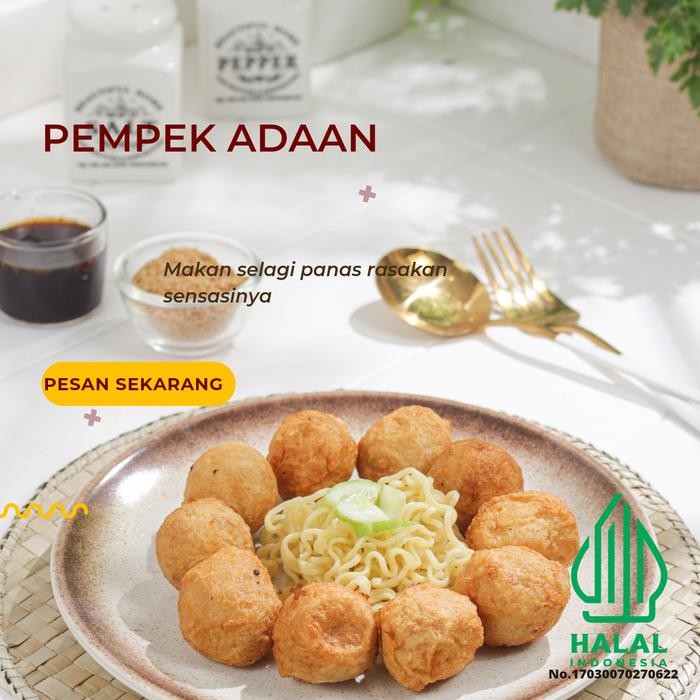 

BARANG TERLARIS Pempek adaan