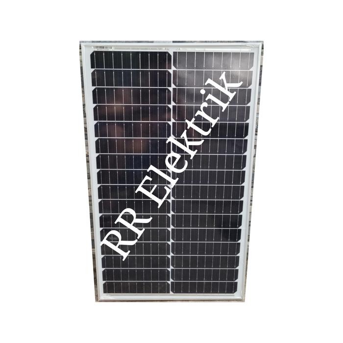 Solar Panel / Solar Cell / Panel Surya 50wp Monocrystalline 50 Wp Mono