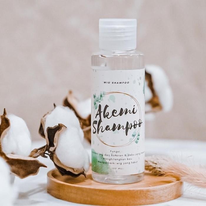 SHAMPOO WIG HAIRCLIP AKEMI PELEMBUT WIG SHAMPOO RAMBUT PALSU