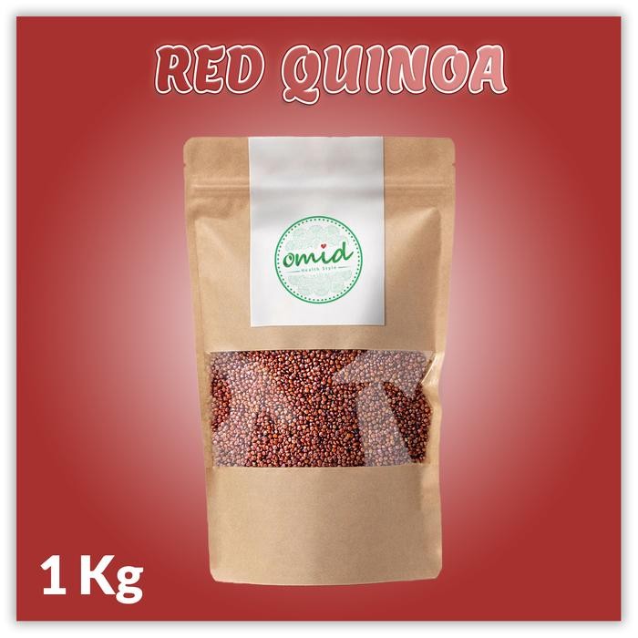 

terbaru !!! organic red quinoa seeds (biji quinoa merah organik) 1kg ready