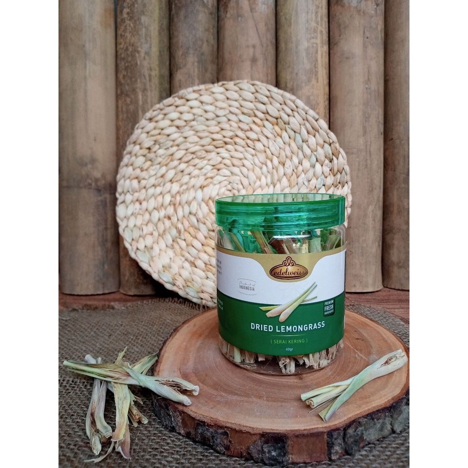 

Serai / Sereh Kering - Lemongrass 60gr Edelweiss