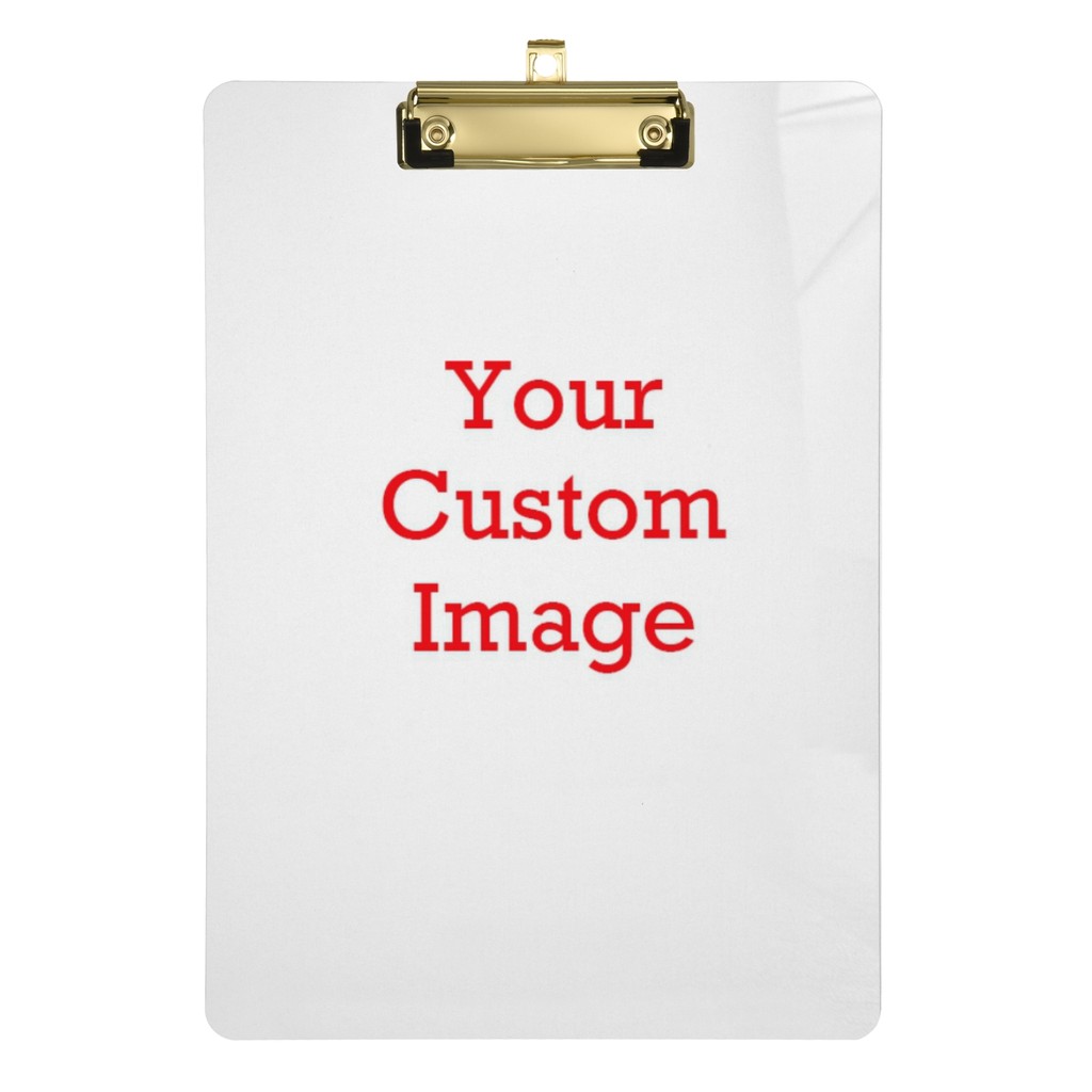 

New Custom Pattern Series Writing Board Clip Kids Stationery A4 Paper Acrylic Pad Splint Transparent