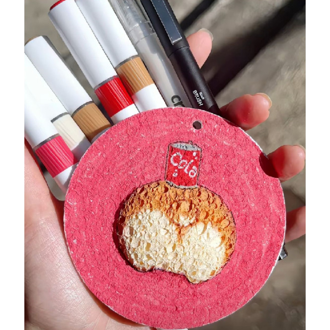 

30Pcs Foam Texture Painting Paper Puffy Texture Paper Magic 3D Art Drawing Paper For Kids Diy