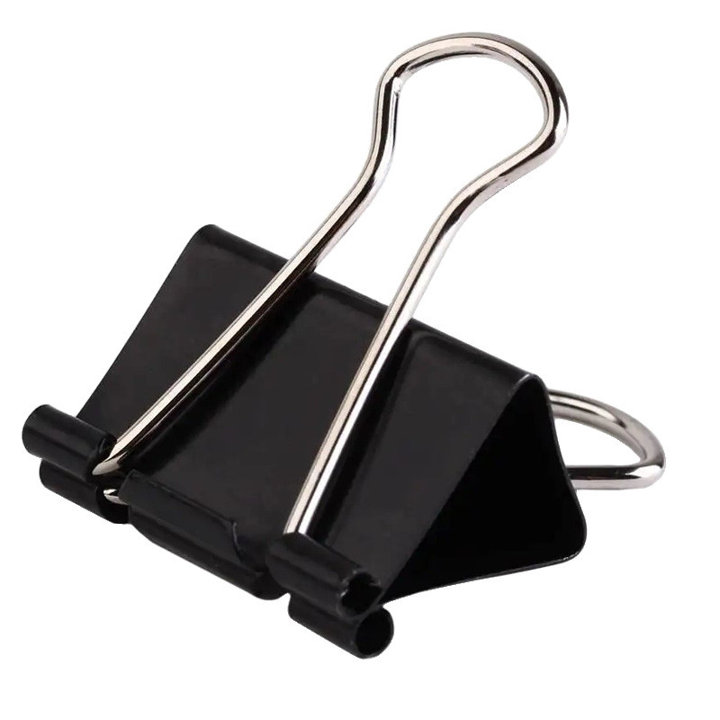 

10Pcs/Lot Metal Binder Clips Multisized Notes Letter Paper Clip Tickets Photo Grip Clamp Documents