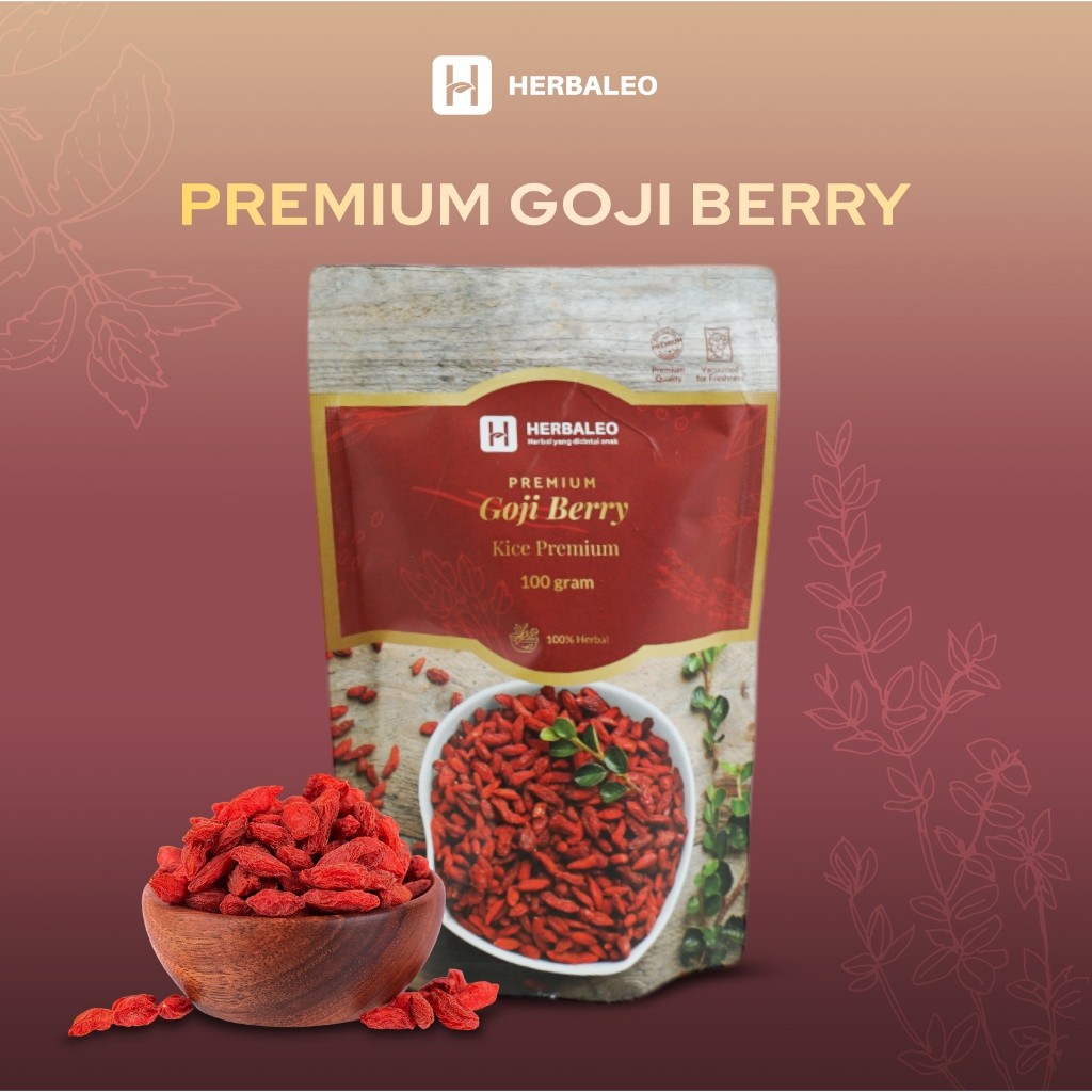 

Herbaleo Kice Premium 100 GR 100% Herbal Goji Berry Kesehatan 8997242830316