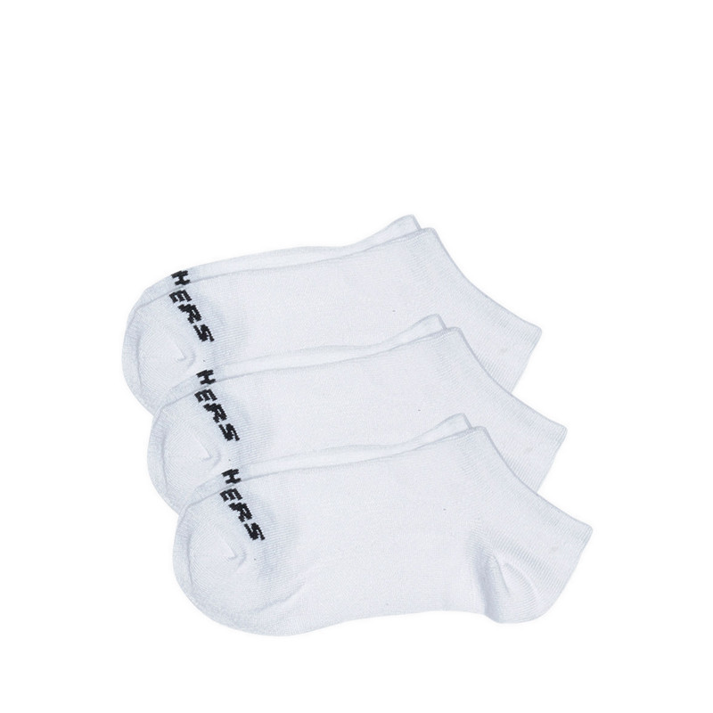 SKECHERS WOMEN 3PK LOW CUT SOCKS - WHITE