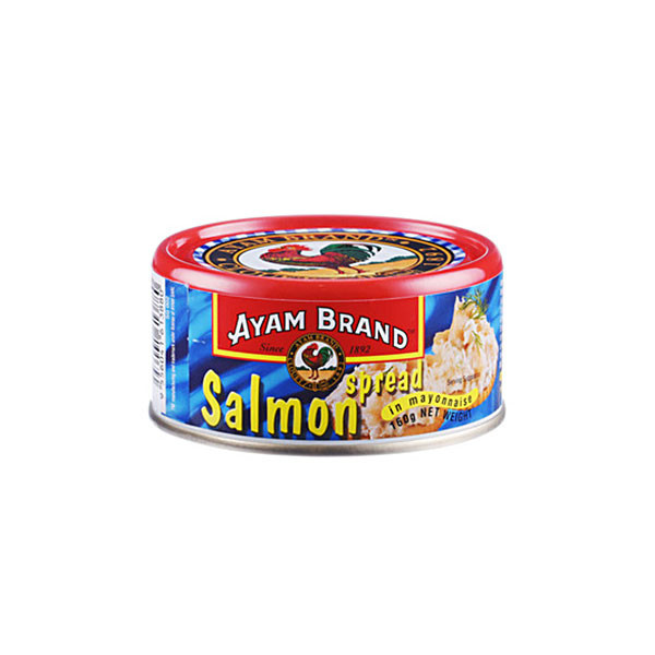 

AB SALMON SPREAD IN MAYONNAISE 170/160G