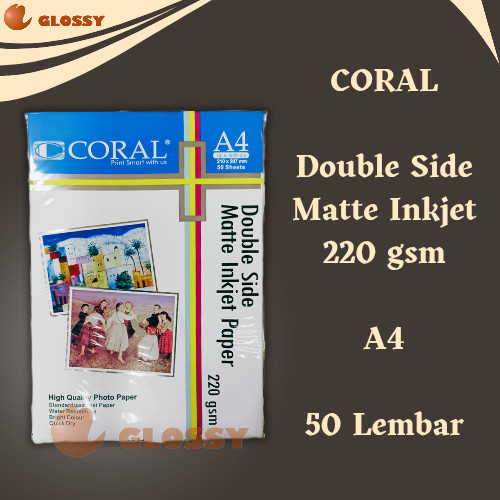 

Kertas C Double Side e Inkjet Paper 220 gsm